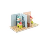 Miniland - Shapes & Shadows: gioco educativo di logica spaziale per costruire figure 3D a partire da ombre 2D, con 12 sfide progressive a partire dai 5 anni.