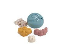 Miniland ECO Sand Molds - Giocattolo per bambini con set di 4 pezzi di figure del mare.