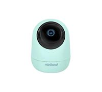 Miniland Telecamera Aggiuntiva Digimonitor Anywhere | Motorizzata, Visione Notturna, Zoom Digitale, Comunicazione Bidirezionale, Compatibile con App