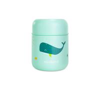 Miniland - Thermos Bebè per Alimenti 280ml in Acciaio Inox, Mantiene la Temperatura per oltre 24h, Chiusura Ermetica e Isolamento a Doppia Parete (Whaley)