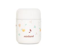Miniland Food Thermy Mini Valencia 280ml. Thermos per alimenti per bambini da 280 ml, con doppio strato di acciaio che mantiene la temperatura del cibo per ore.