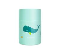 Miniland - Thermos Bebè per Alimenti 600ml in Acciaio Inox, Mantiene la Temperatura per oltre 24h, Chiusura Ermetica e Isolamento a Doppia Parete (Whaley)