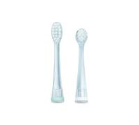 Miniland - Testine di Ricambio per Spazzolino Elettrico Bambini, 2 Testine Intercambiabili Morbide, da 0 a 6 Anni, Compatibili con Baby Tooth Care