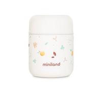 Miniland Food Thermy Mini Valencia 280ml. Thermos per alimenti per bambini da 280 ml, con doppio strato di acciaio che mantiene la temperatura del cibo per ore.