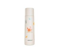 Miniland - Thermos Bebè per Liquidi 500ml in Acciaio Inox, Mantiene la Temperatura per oltre 24h, Chiusura Ermetica e Sistema Antigoccia (Crabsy)