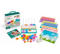 Miniland- Translucent SORT&Count ABACOLO, Multicolore, 32166