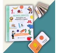 Minilibros bilingües en español e inglés - Mis primeras palabras: Minilibros para aprender las primeras palabras en español e inglés. ¡Incluye un puzle!: 11