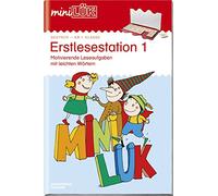 miniLÜK. Erstlesestation 1: Motivierende Leseaufgaben mit leichten Wörtern ab Klasse 1