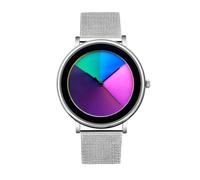 MINILUJIA Orologio da polso da donna e ragazza, con quadrante che cambia colore a seconda del tempo, movimento al quarzo giapponese, orologio da uomo e ragazzo, cinturino in maglia in acciaio inox o