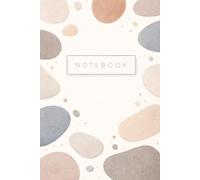 Minimal Abstract Stone Notebook: Soft Neutral Aesthetic Journal for Writing, Planning, Thoughts, and Creativity - Simple Everyday Notebook for Students, Office, and Home Use