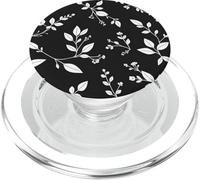 Minimal Botanical Line Art Floreale Elegante Design Moderno PopSockets PopGrip per MagSafe
