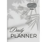 Minimal Daily Planner: Time Management, Tasks & Notes.: Time Management, Task Organization, Goal Tracking, Scheduling, Notes & Focused Planning