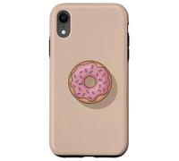Minimal Donut Pink Estetica Custodia per iPhone XR
