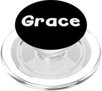 Minimal Faith Word Design Simple Powerful Expression Tees PopSockets PopGrip per MagSafe