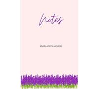 Minimal Floral Notes - Very Pale Pink: Hardcover Cream Paper Notebook | 5.5” x 8.5” | 160 Lined Pages | Minimal Flower Cover in Soft Tones