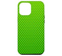 Minimal Green Lattice Pattern | Geometric Neutral Design Custodia per iPhone 12 Pro Max