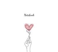 Minimal Heart Line Art Notebook: Aesthetic 6x9" Journal with Simple Modern Design | 140 Lined Pages | Perfect for Writing, Notes & Everyday Inspiration
