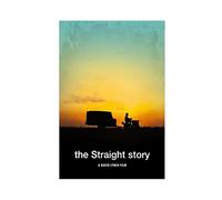 Minimal Movie Posters The Straight Story, poster su tela, decorazione artistica da parete per soggiorno, camera da letto, decorazione senza cornice, 20 x 30 cm