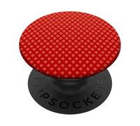 Minimal Orange Lattice Pattern | Geometric Neutral Design PopSockets PopGrip Adesivo