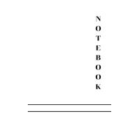 Minimal White Lined Notebook: A Clean and Modern Writing Book for Notes, Planning, and Journaling