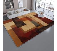 Minimalismo Astrazione Geometria Antiscivolo Tappeto, 120 x 180 cm Camera Da Letto Soggiorno Tappeto Tappeto Ampio Tappeti - Multicolore Tappeto Per Sala Da Pranzo Casa Per Una Facile Pulizia