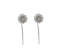 Minimalismo Girasole Orecchini Lotus Clip On Orecchini Piercing Earcuff Donna Gioielli Accessori Regalo Design professionale