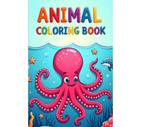 Minimalist Animal Coloring Book for Kids: Simple and Fun Black & White Animal Designs for Young Artists