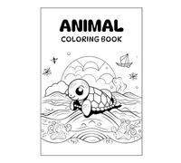 Minimalist Animal Coloring Book for Kids: Simple & Stylish Animal Designs for Creative Young Minds