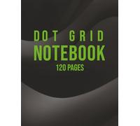 Minimalist Black Notebook: Dot Grid Journal for Bullet Journaling & Notes - 8.5 x 11 - 120 Pages