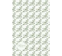 Minimalist Blue Floral Line Art Notebook: Aesthetic Memory Notes Journal with 120 Lined Pages, Elegant Flower Line Art Cover, 6 x 9 Inches