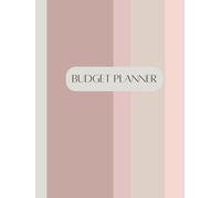 Minimalist Budget Planner - 6-Month Undated Finance Journal with Weekly/Monthly Trackers, Debt Payoff, & Savings Goals (50/30/20 Rule, SMART Goals)