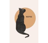 Minimalist Cat Notebook: 6 x 9 Lined Journal | 120 Pages | Modern Boho Design