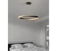 Minimalist circular art pendant lights living room modern luxury dining room bedroom decoration hanging lamps