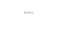 Minimalist City Notebook | P.A.R.I.S. (white): Minimalist Notebook for Writers, Journaling, Travellers and Daily Notes