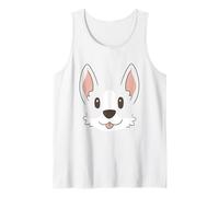 Minimalist Corgi Face Puppy, Dog Portrait Canotta