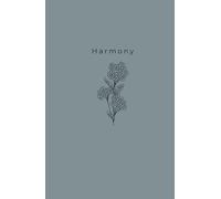 Minimalist Floral Hardcover Journal | 5.5 x 8.5 inches | 120 Pages: Great for journaling, note-taking, poetry, or as a thoughtful gift.