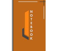 Minimalist Geometric Composition Notebook Orange Tone: 6x9 Lined Journal with 100 Pages - Burnt Orange Professional Notebook for Students, Office, and Creative Writing Orange Tone