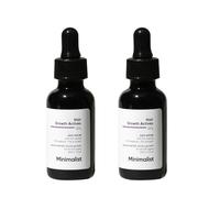 Minimalist Hair Density Serum 18% Duo | With Procapil, Capixyl, Redensyl, Anagain & Baicapil For Hair Fall Control | Women & Men | 30 ml x 2