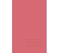 Minimalist Hardcover Notebook - Dusty Pink, Lined, 512 Pages: Elegant 5.5" × 8.5" journal for work, study, and creative ideas