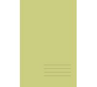Minimalist Hardcover Notebook - Soft Pistachio Green, Grid, 128 Page: Elegant 5.5" × 8.5" journal for work, study, and creative ideas
