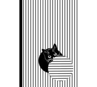 Minimalist Line Art Notebook - Cat Design: Minimalist Line Art Design, Perfect A5 Lined Journal for Note-Taking or Creative Writing