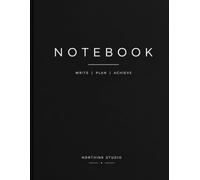Minimalist Lined Notebook: 120 Pages | College Rules Journal | Perfect for School, Work, Notes & Daily Writing