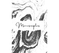 Minimalist Marble Lined Notebook for Writing, Journaling, Notes & Creative Thought 6 x 9 | 120 Pages