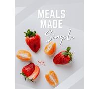 Minimalist Meal Planner - Aesthetic Edition: Simple 52-Week Meal Planning Organizer with Grocery Lists, Pantry & Fridge Inventory
