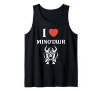 Minimalist Monster Minotaur Greek mythology i love Minotaur Canotta