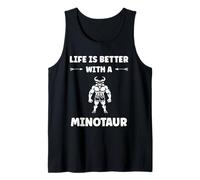 Minimalist Monster Minotaur Greek mythology i'm a Minotaur Canotta