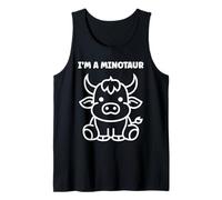 Minimalist Monster Minotaur Greek mythology i'm a Minotaur Canotta