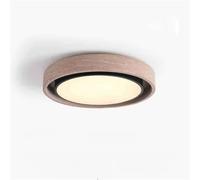 Minimalist Natural Stone LED Ceiling Light 40/50cm Bedroom Foyer Dining Room Kitchen Marble Hanging Lamp