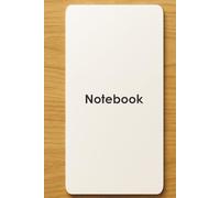 Minimalist Notebook for Professionals and Students - 6 x 9 Note Taking Journal with Elegant Matte Off-White Cover | Clean Aesthetic Notebook for Office, School, Daily Writing, and Personal Use