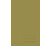 Minimalist Paperback Notebook - Antique Bronze, Lined, 128 Pages: Elegant 5.5" × 8.5" journal for work, study, and creative ideas